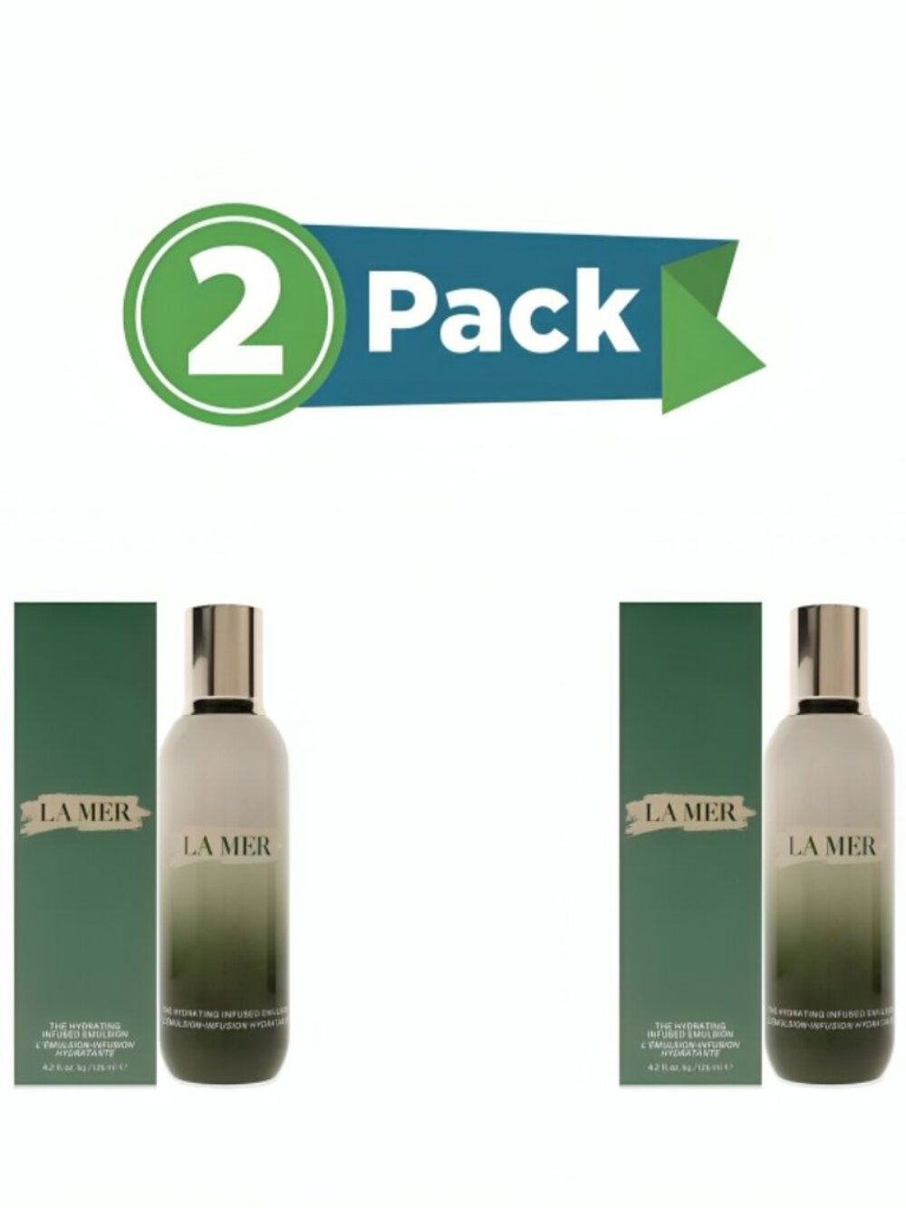 La Mer Hydrating Infusion Serum 4.2oz Deep Moisture Face Treatment NIB 2X